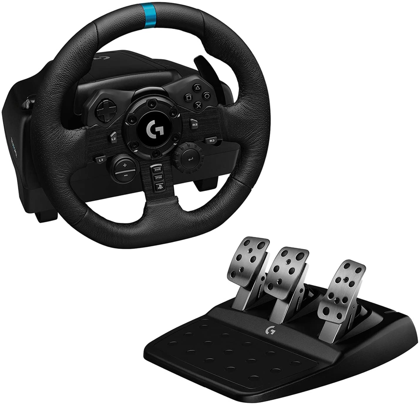 Gran Turismo 7 - Standard Edition - PlayStation 5 + Logitech G29 Driving  Force Volante da Corsa con Pedali Regolabili, Ritorno di Forza Reale,  Volante