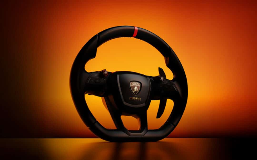 Moza x Lamborghini: il nuovo volante Revuelto farà sognare gli appassionati di supercar