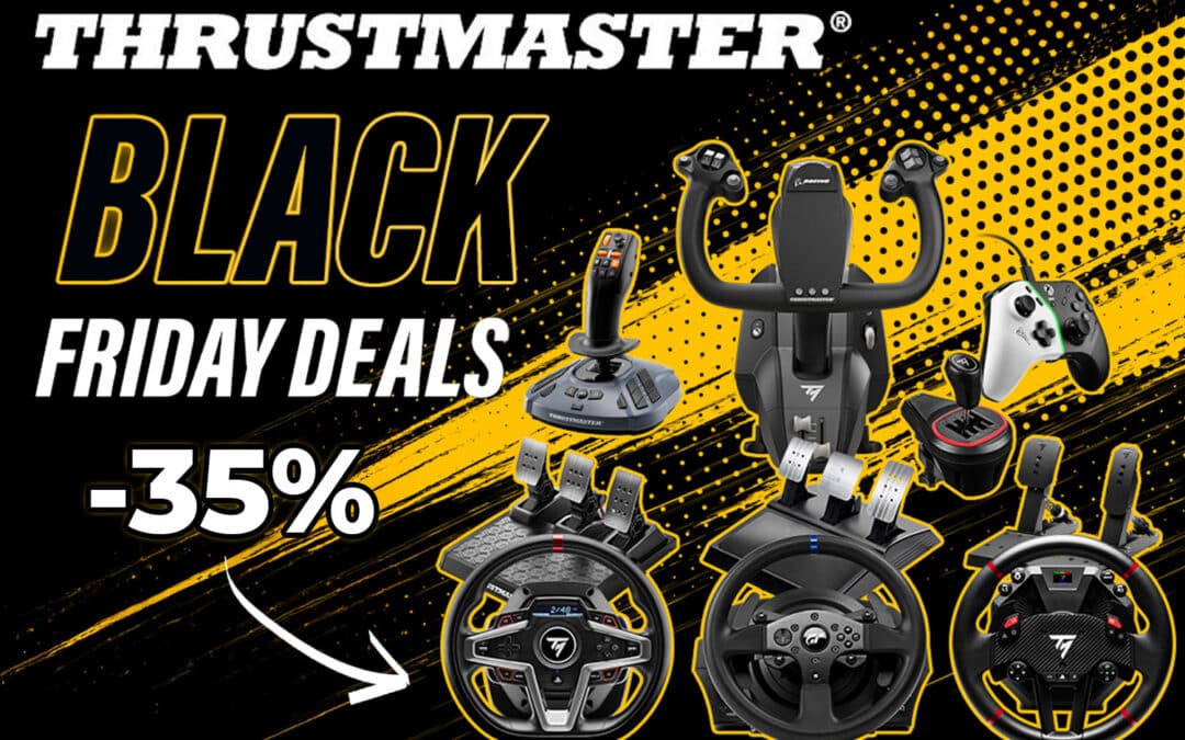 Black Friday Thrustmaster: Le migliori promozioni di 2025 finalmente svelate (-35%)!