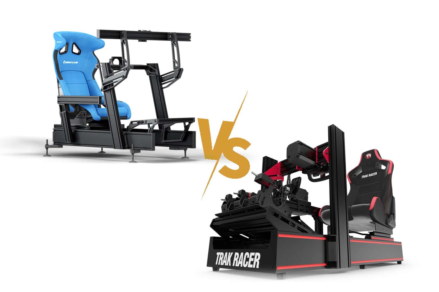 Cockpit Sim-Lab P1X Pro a confronto con il cockpit Trak Racer TR160 V5